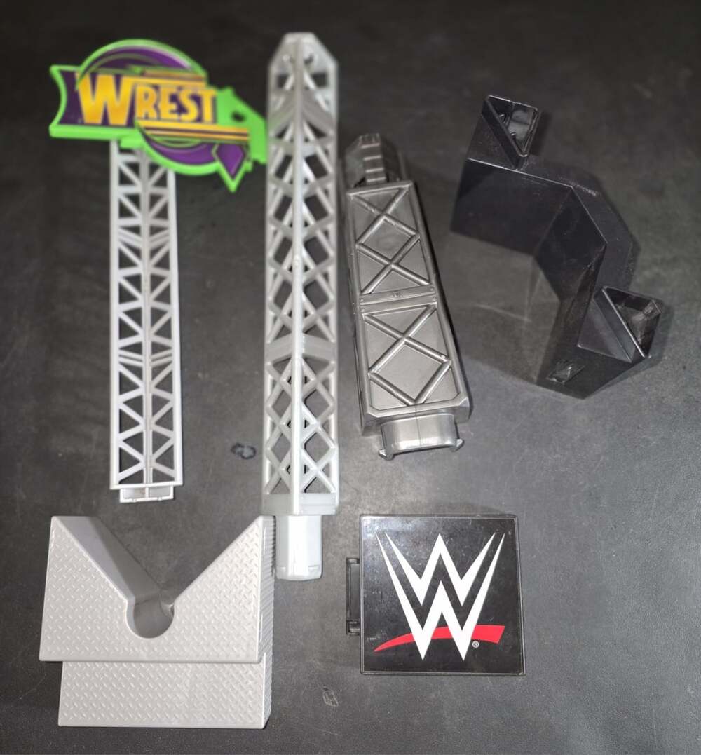 WWE Wrestling Ring Replacement Pieces Mixed Lot
